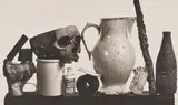 Irving Penn, Composition with Pitcher and Eau de Cologne, New York, 1979, Platinum-palladium print, printed 1981
