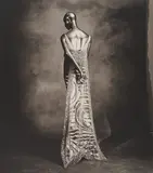 Irving Penn, Callot Swallow-Tail Dress (about 1919), New York, 1974, Platinum-palladium print, printed 1978