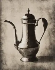 Coffee Pot, New York by Irving Penn, 2007, Gelatin silver print, printed 2007, sold Oct 2025