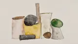 Irving Penn, Still Life of Nine Pieces