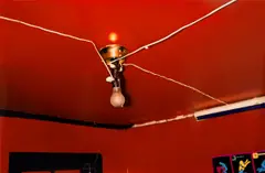 William Eggleston, Greenwood, Mississippi (red ceiling), 1973, Dye transfer print, printed 2015