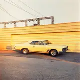 Untitled (yellow car) by William Eggleston, circa 1976, Dye transfer print, printed 1999, sold Mar 2025