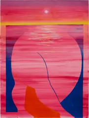 Brittney Leeanne Williams, Untitled (Sunset), 2021, oil on linen