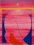 Brittney Leeanne Williams, Untitled (Sunset), 2021, oil on linen