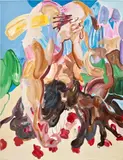 Wynnie Mynerva, Sutra, 2021, oil on canvas