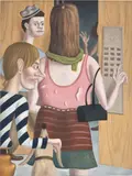 Jonathan Gardner, Going Down, 2009, oil on canvas