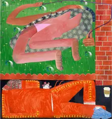 Celeste Rapone, Timekeeper, 2020, oil on canvas