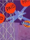 Wendy Park, Lil Dickie, 2021, acrylic on canvas