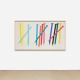 James Rosenquist, Untitled, 1973, oil silkscreen on canvas