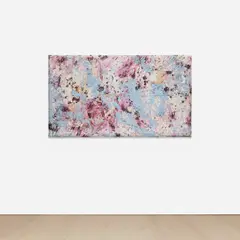 Sam Gilliam, New Orleans, 1979, acrylic on collaged beveled edge canvas