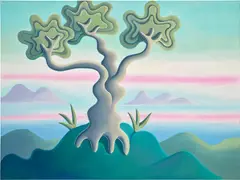 Daisy Dodd-Noble, One Tree on an Island, 2021, oil on linen