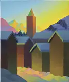 Salvo, Senza titolo, 1992, oil on canvas