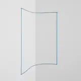Fred Sandback, Blue Day-Glo Corner Piece