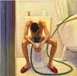 Hugh Auchincloss Steers, Hose, 1994, oil on canvas