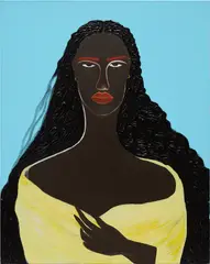 Delphine Desane, Peculiar Tint, 2020, acrylic on canvas