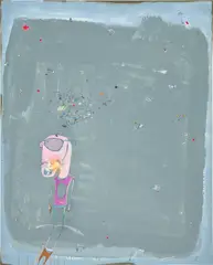 Rafa Macarrón, El Poder De Mi Mente, 2013, mixed media on canvas