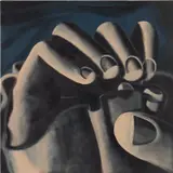 Aks Misyuta, Catcher, 2019, acrylic on canvas