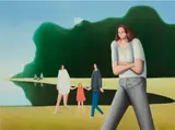 Tony Toscani, From Safety to Where...?, 2021, oil on linen