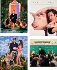 Art Magazine Ads by Jeff Koons, 1988-1989, lithographic prints on paper (portfolio of four color lithographs), sold Mar 2024