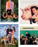 Jeff Koons, Art Magazine Ads, 1988-1989, lithographic prints on paper (portfolio of four color lithographs)