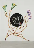Alejandro Cardenas, Plant Study 3, 2020, watercolor on paper