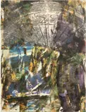 Robert Rauschenberg, Honeysuckle Grows (Anagram), 1996, inkjetdye transfer on paper, in artist's frame