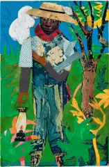 Romare Bearden, The Lantern, 1980, collage on board