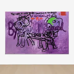 Bjarne Melgaard, Untitled, 2007, oil on linen