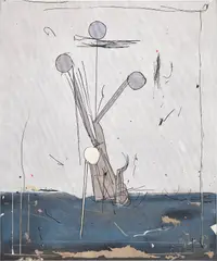 Secundino Hernández, Untitled, 2013, gouache, acrylic and oil on canvas