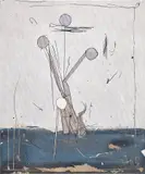 Secundino Hernández, Untitled, 2013, gouache, acrylic and oil on canvas