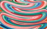 Karin Davie, Untitled (Curves) #7, 2000, oil on linen