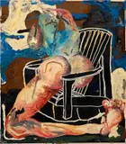 Alex Becerra, Brookstone Woman, 2014, oil on canvas over panel