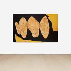 Robert Motherwell, Hollow Men Series, 1989, acrylic and charcoal on canvas