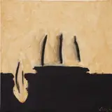 Robert Motherwell, Zen IV, 1972, acrylic and charcoal on canvas