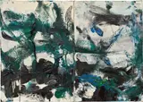 Joan Mitchell, Untitled, 1975, oil on canvas, diptych