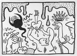 Keith Haring, Untitled, 1988, sumi ink on paper