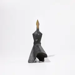 R.A. Lynn Chadwick, Maquette, High Wind, 1980, bronze with black patina