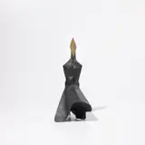 R.A. Lynn Chadwick, Maquette, High Wind, 1980, bronze with black patina