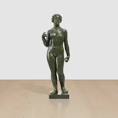 Aristide Maillol, La nymphe aux fleurs, 1931, bronze
