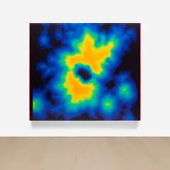 Jack Goldstein, Untitled, 1988, acrylic on canvas