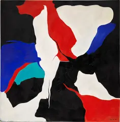 James Brooks, Blow, 1982, oil on canvas