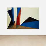 Lorser Feitelson, Magical Space Forms, 1951, oil on canvas