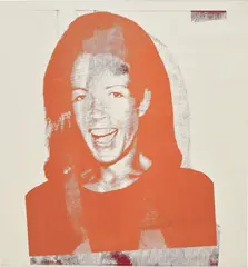 Karen Lerner by Andy Warhol, 1972, silkscreen ink on linen, sold May 2024