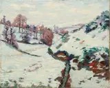 Armand Guillaumin, Gelée blanche à Crozant