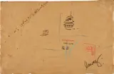 Free comb with Pagoda by Jean-Michel Basquiat, 1986, oilstick and mixed media on paper, sold May 2024