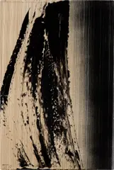 P10-1976-H20 by Hans Hartung, 1976, acrylic and ink on baryte cardboard, sold May 2024