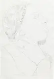 Andy Warhol, Ladies and Gentlemen, graphite on HMP paper