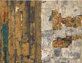 Nuvolo, Primavera Inoltrata, 1955, mixed media on canvas