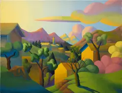 Salvo, Al mattino, 2004, oil on canvas