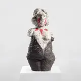 Raven Halfmoon, OKLA HOMMA OHOYO, 2020, stoneware and glaze